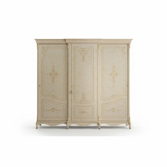 Schrank Kleiderschrank Barock Stil Klassische Möbel Schlafzimmer Schränke Holz