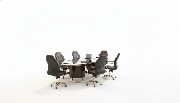 Schreibtisch in Schwarz aus Holz mit modernem Design
