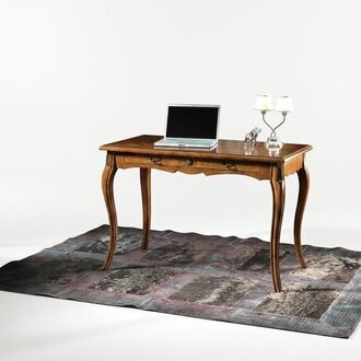 Sekretär Büro Möbel Schreibtisch Computertisch Massiv Holz Schubladen