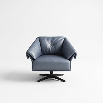 Sessel Design Luxus Relax Club Lounge Einsitzer Polster Stoff Leder