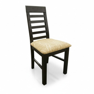 Set 4x Sessel Stuhl Designer Holz Polster Textil Stühle Gastro Esszimmer