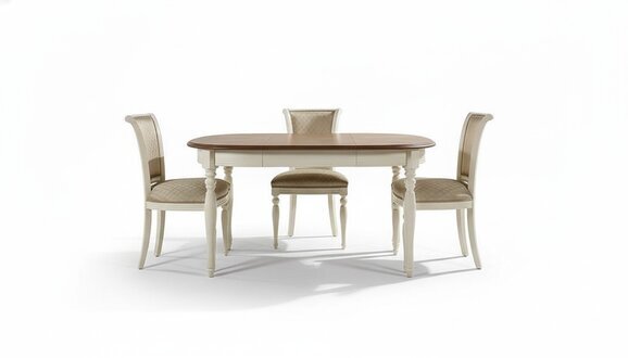 Set Esstisch 4x Stühle Lehn Stuhl Garnitur Tische Esszimmer Gruppe 5tlg