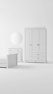 Set Kleiderschrank + Kommode – praktische und stilvolle Möbel für jedes Zimmer