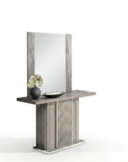 Set Konsolentisch Spiegel Design Luxus Konsolen Tisch Konsole Sideboard Möbel
