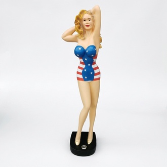 Sexy Figur Dekoration Bordell Statue Tänzerin Skulptur Statuen Plastik 140cm Neu