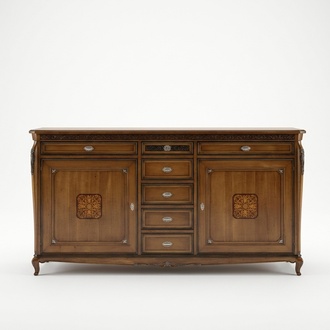 Side Low Board Schrank Wohn Zimmer Regal Luxus Designer Kommode Anrichte