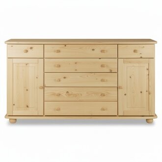 Sideboard Kommode Massive Anrichte Schrank Möbel Kommoden Echtholz Schränke Neu