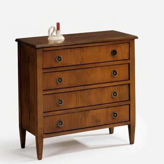 Sideboard Kommoden Sideboards 4 Schubladen Hochschrank Kommode Schrank Holz