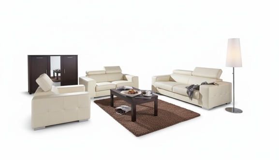 Sofa 2 Sitzer Design Sofas Polster Couchen Leder Relax Moderne Zweisitzer