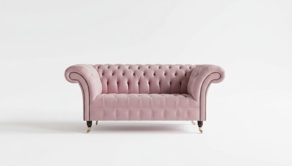 Sofa 2 Sitzer Polstersofas Klassische Sofa Chesterfield Couch der
