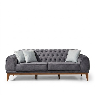 Sofa 3er Sitz Sofas Textil Design Sofa Möbel Neu Dreisitzer Couch Neu