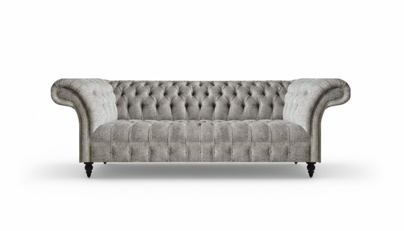 Sofa Couch Dreisitze Luxus Einrichtung Design Modern Sitzmöbel Wohnzimmer
