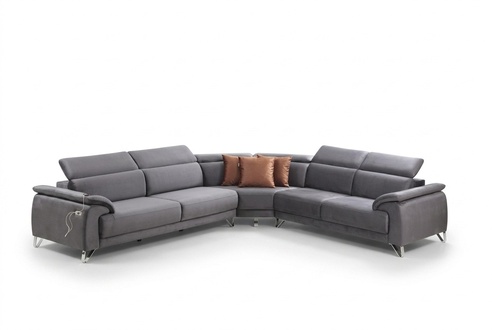 Sofa Couch Ecksofa L-form Polstersofa Sitzmöbel Modern Luxus Möbel Wohnzimmer