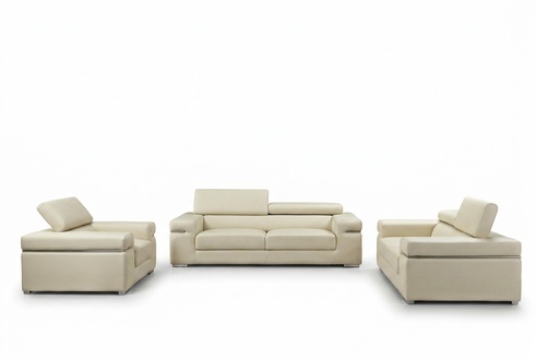 Sofa Couch Polster 3 Sitzer Leder Sofas Couchen Sitz Garnituren Design