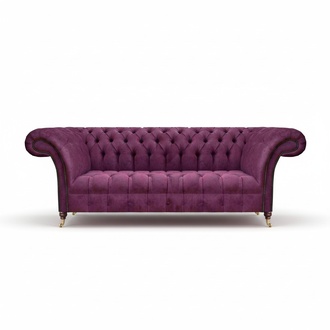 Sofa Dreisitze Couch Wohnzimmer Luxus Polstermöbel Sofas Möbel Chesterfield