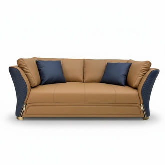 Sofa Dreisitzer Couch Polster Design Sitz Sofas Deko Zimmer Möbel Moderne