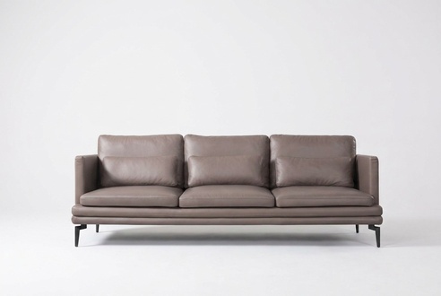 Sofa Dreisitzer Polster Couch Design Sitz Zimmer Möbel Moderne Leder 3er