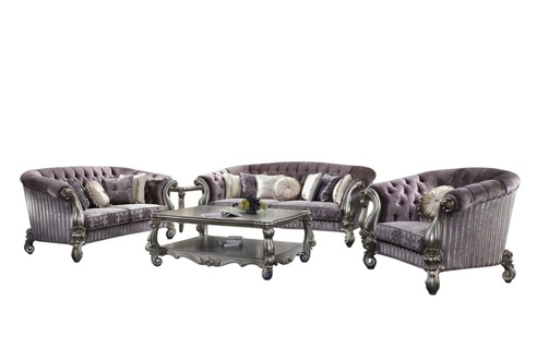 Sofa Dreisitzer Sofas Couch Polster Garnitur Leder Barock Rokoko