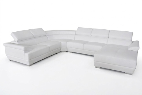 Sofa Ecksofa Design Polster Eckcouch Eckgarnitur Couch Wohnlandschaft UForm +USB