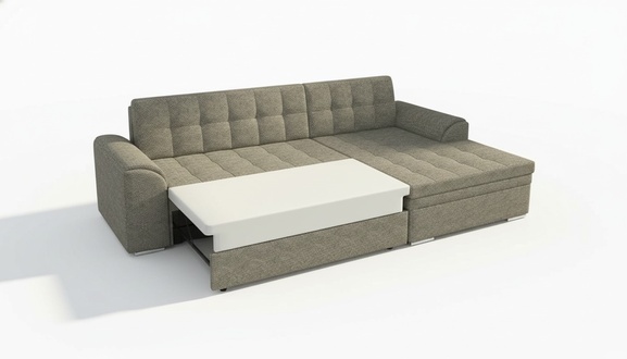 Sofa Ecksofa Schlafsofa Bettfunktion Couch Leder Textil Polster Sofas Neu