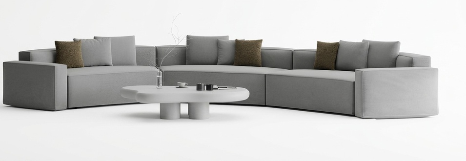 Ecksofa für Wohnräume Funktion und Schönheit in jedem Detail