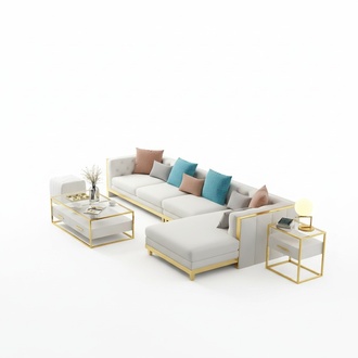 Sofa L-Form Ledersofa Couch Wohnlandschaft Design Garnitur Modern Sofa