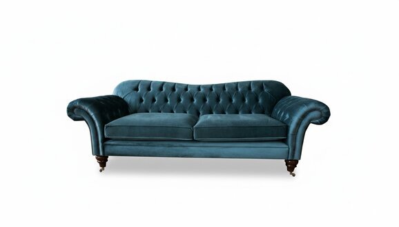 Sofa Luxus Textil Chesterfield Couch Sofas Polster Big 3 Sitzer Garnitur