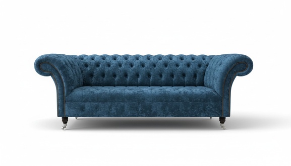 Sofa Luxus Textil Chesterfield Couch Sofas Polster 3 Sitzer Garnitur
