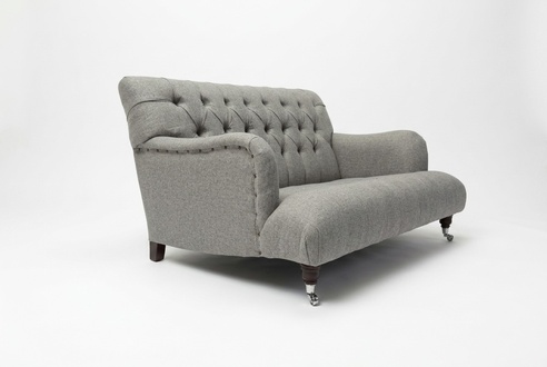 Sofa Original Polster Couch Microfaser Sofas Couchen Neu Webstoff Chesterfield