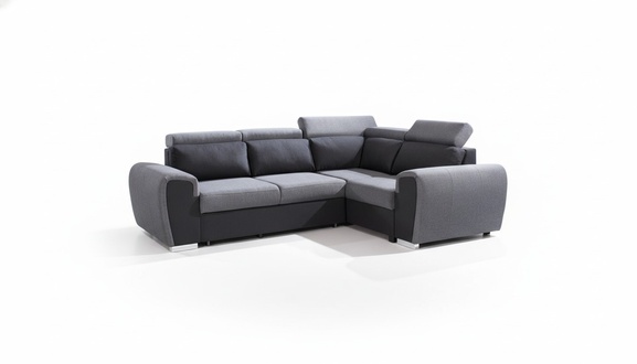Sofa Schlafsofa Designer Sofa mit Bettfunktion - Bettkasten Couch Ecksofa