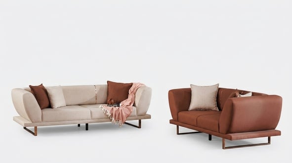 Sofa Set Wohnzimmersofa Polstersofa Relaxsofa Lounge Couch Design-Sofa Sitzmöbel