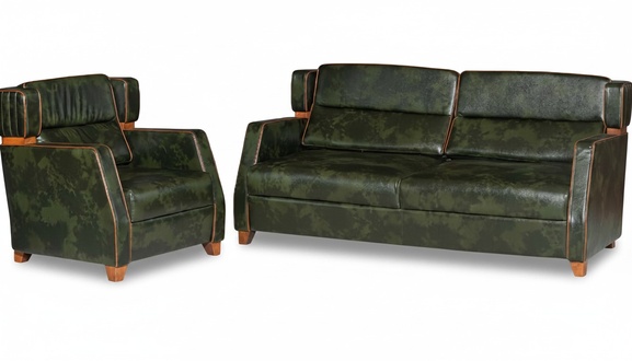 Sofa Sofagarnitur Sitzensemble Set Couch Sitzkombination 2+1 Couch Polstergruppe