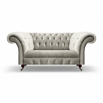 Sofa Zweisitzer Couch Luxus Chesterfield Design Sitz Möbel Polstermöbel