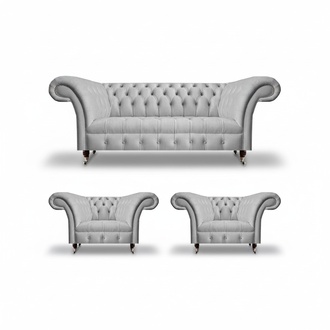Sofagarnitur 3+1+1 Sitzer Polstermöbel 3tlg Set Polster Möbel Wohnzimmer
