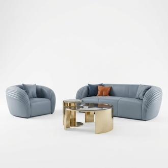 Sofagarnitur 3+1 Sitzer Set Design Sofa Polster Couchen Couch Modern Luxus Neu