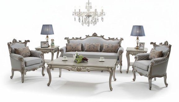 Sofagarnitur Klassisch 321 Sitz Sofa Polster Gruppe Wohnlandschaft Couch