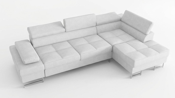 Sofas L Form Sofa Couch Polster Wohnlandschaft Design Ecksofa Textil Leder Neu