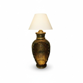 Stehlampe Stehleuchte Leuchte Vase Designer Antik Stand Leuchten