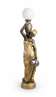 Stehleuchte Lampe Leuchte Statue Figur Skulpturen Skulptur Dekor Statuen