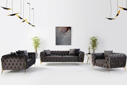 Stilvolles Set aus Sofas und Sessel – Komfort und Design für Ihr Zuhause