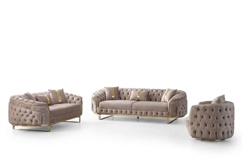 Stilvolles Set: Sofas und Sessel für jedes Interieur