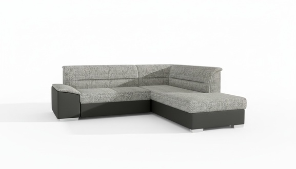 Stoff Ecksofa L-Form Sofa Couch Design Polster Modern Textil Sitzpolster Gruppe