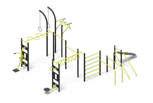 Straßenfitnessstationen Straßensportgeräte Trainingsgeräte Klimmzugstangen Dips