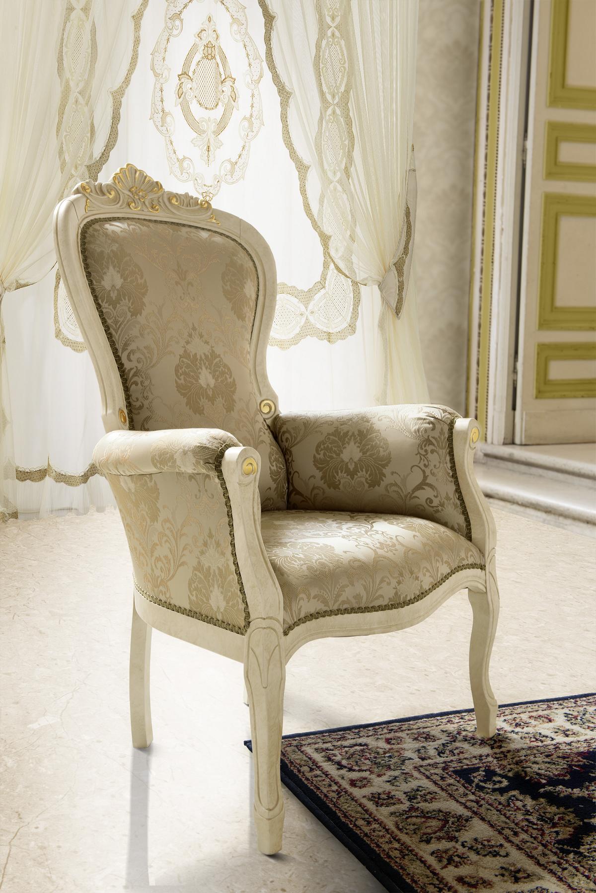 Esszimmer Stuhl Sessel Set Club mit Armlehnen Luxus Sessel Stühle Möbel Italien