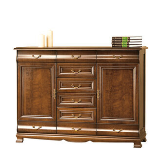 Klassische Kommode Beistellschrank Landhaus Kommodenschrank Kommoden Model N-K6A