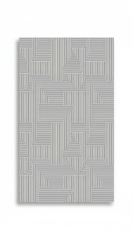 Teppich Kurzflor Abstrakter Geometrisches Grau Muster Flur Foyer Veranda