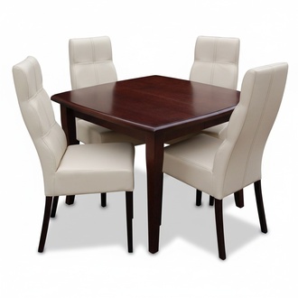 Tisch + 4 Stühle Set Garnituren Komplett Wohnzimmer Esszimmer