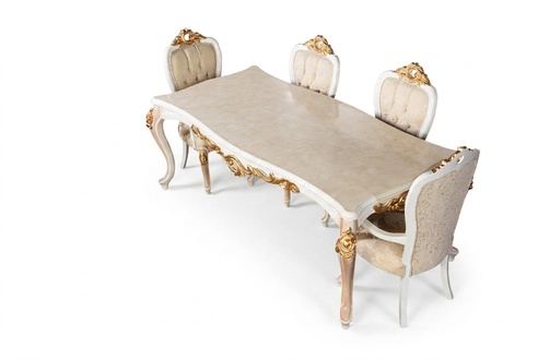 Tisch Klassischer Luxus Holz Tische Barock Rokoko Antik Stil Ess Wohn Zimmer