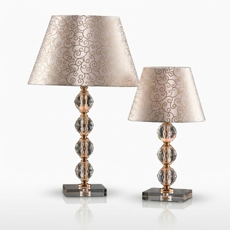 Tischleuchte Art déco Stil Kronleuchte Tisch Lampe Kristall Leuchte neu