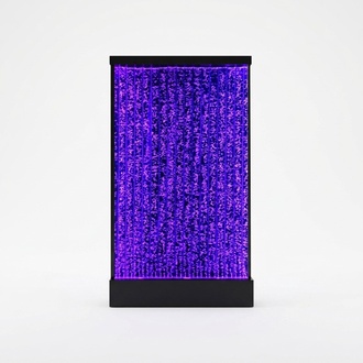 Trennwand Regal Schrank Wasserwand Säule Wände Waterwall LED 120x200